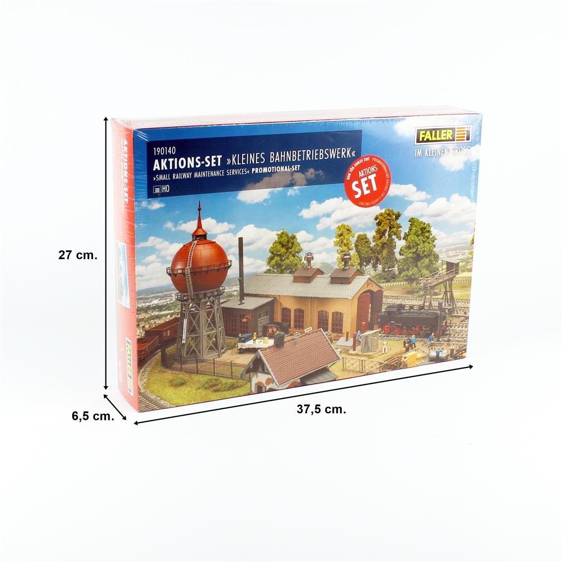 Faller 190140 1/87 Ölçek, İstasyon Bakım Tesisleri Seti Plastik Model Kiti