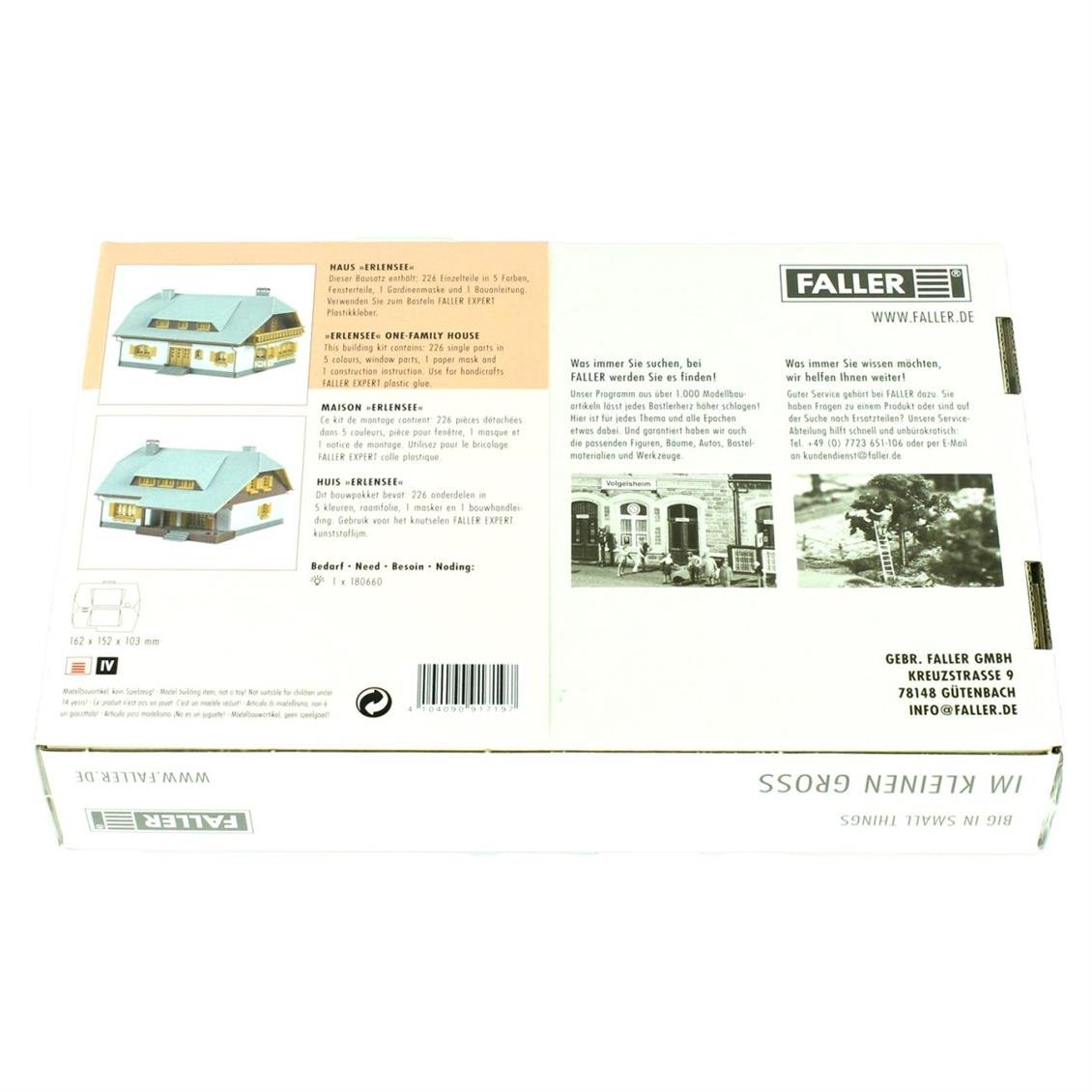 Faller 191719 1/87 Erlensee Müstakil Ev Demonte Plastik Maketi