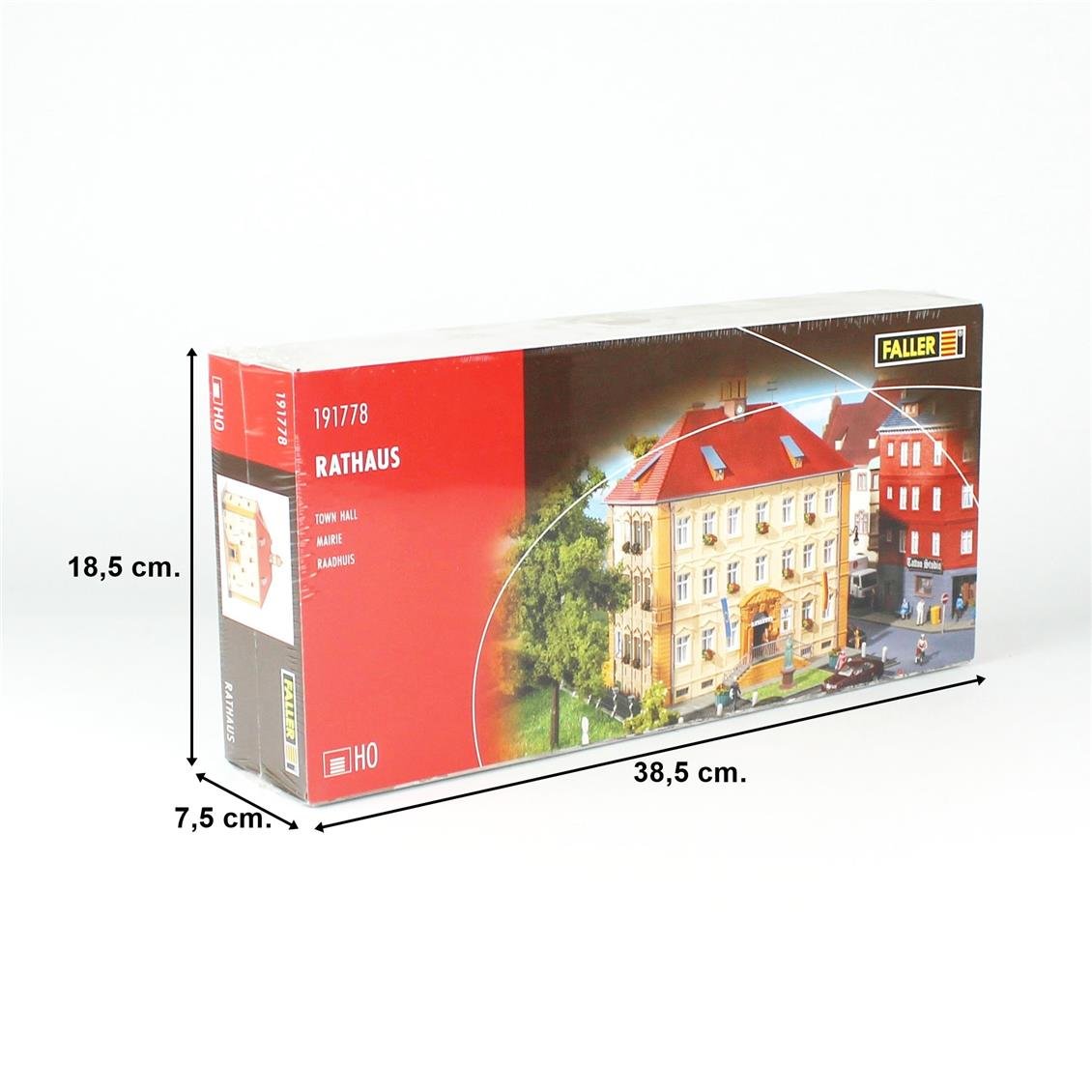 Faller 191778 1/87 Ölçek, Kasaba Apartmanı, Plastik Model Kiti