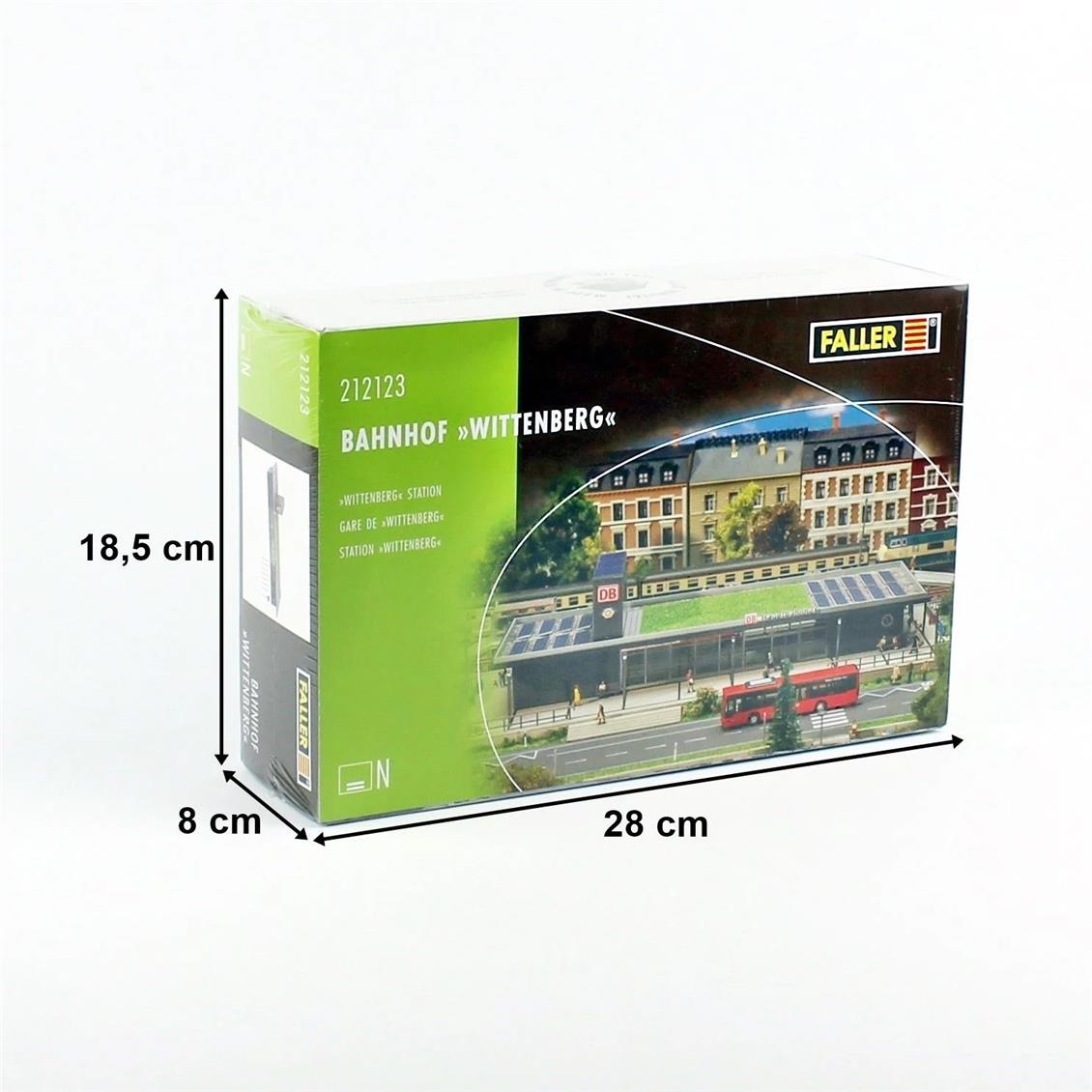 Faller 212123 1/87 Ölçek, Wittenberg İstasyonu Plastik Model Kiti