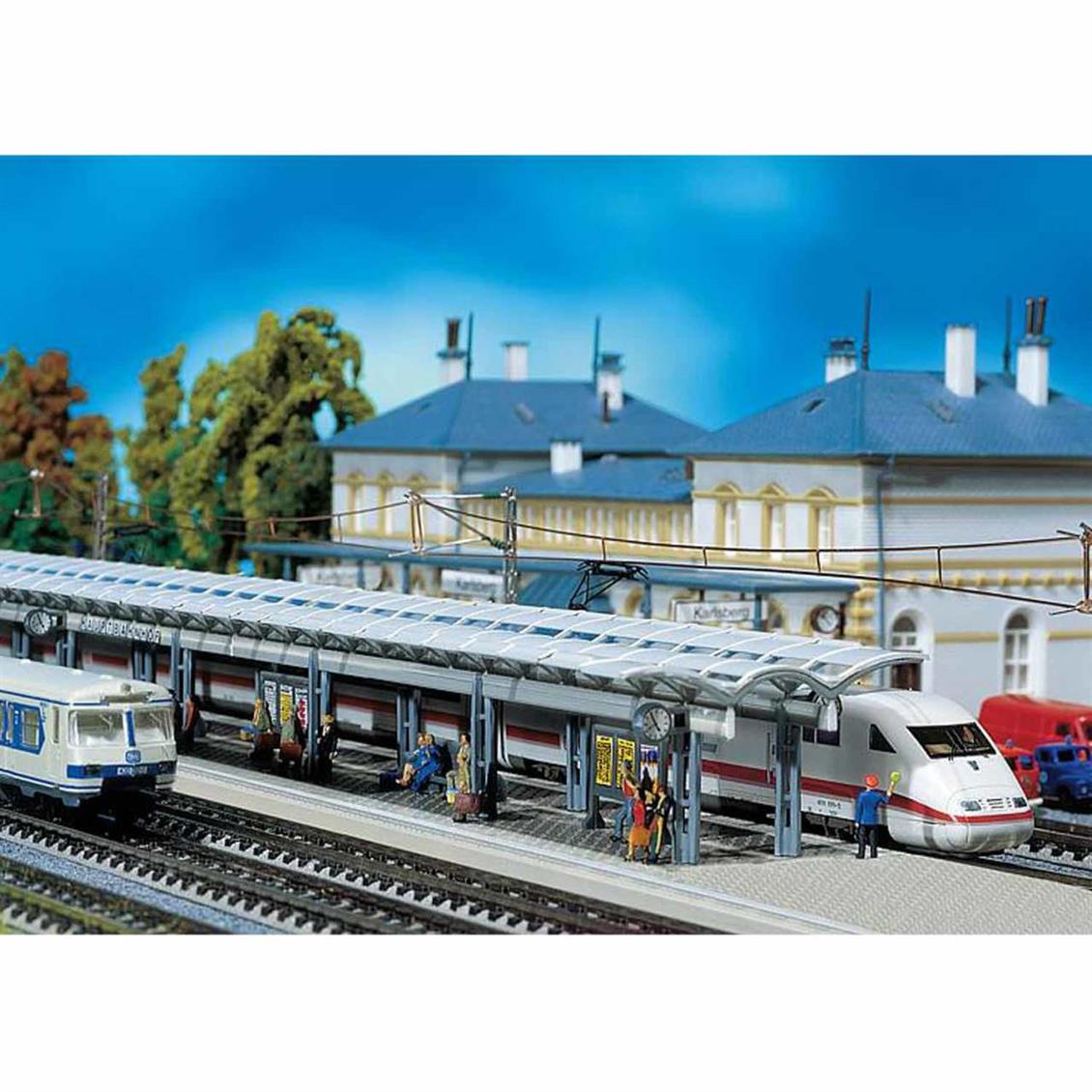 Faller 222121 1/160 ICE Peronları Demonte Plastik Maketi