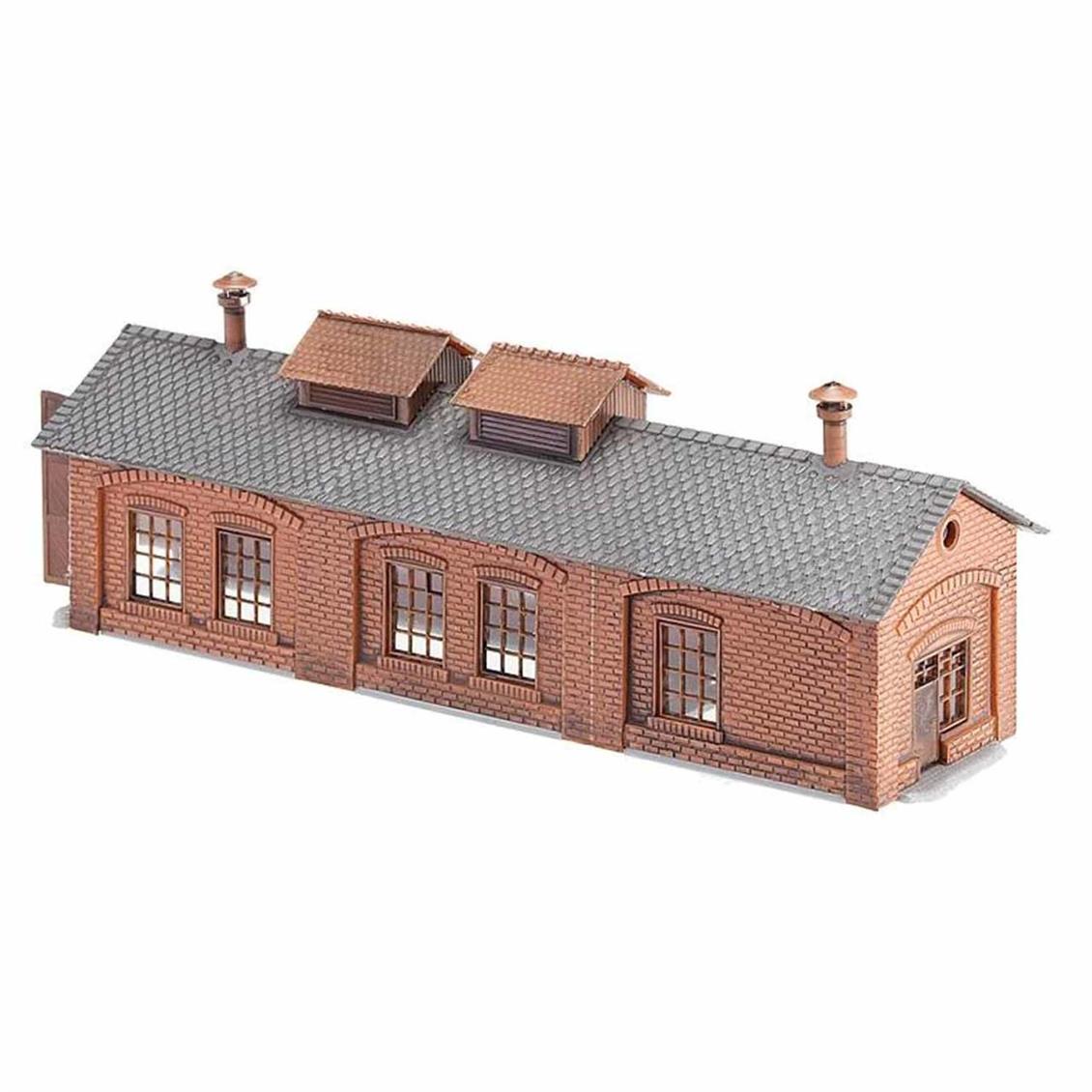 Faller 222141 1/160 Tek Girişli Lokomotif Evi Demonte Plastik Maketi