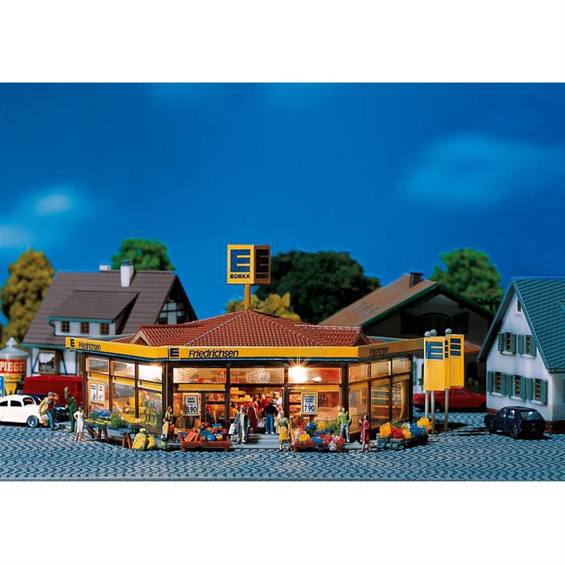 Faller 232205 1/160 Edeka Süpermarket Demonte Plastik Maketi