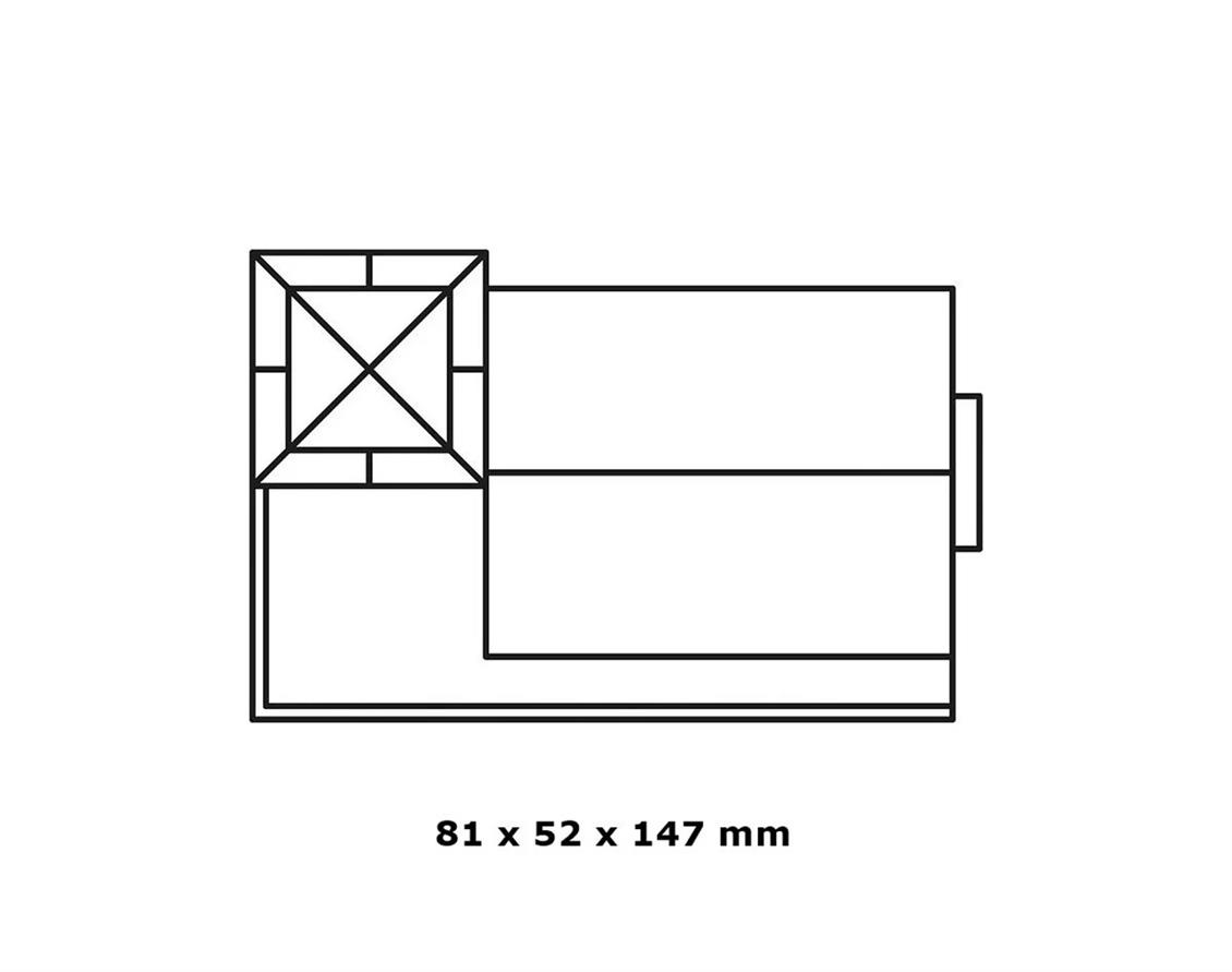 Faller 232220 1/160 Köy Evleri ve Kilise ( 4 Adet ) Demonte Plastik Maketi