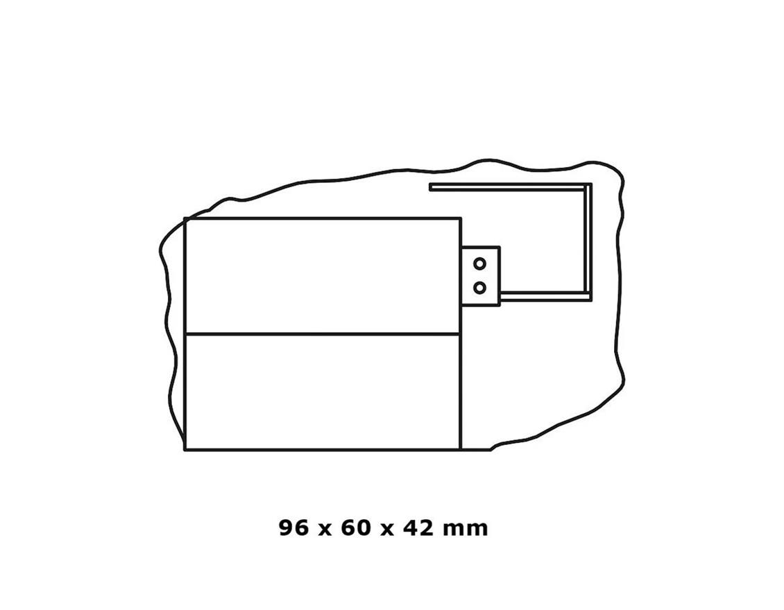 Faller 232220 1/160 Köy Evleri ve Kilise ( 4 Adet ) Demonte Plastik Maketi