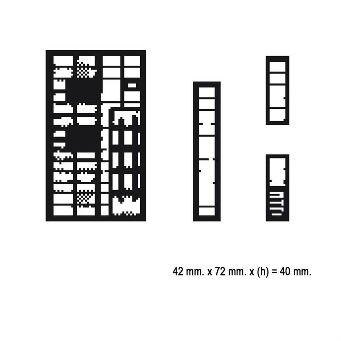 Faller 232225 1/160 Seralar Demonte Plastik Maketi