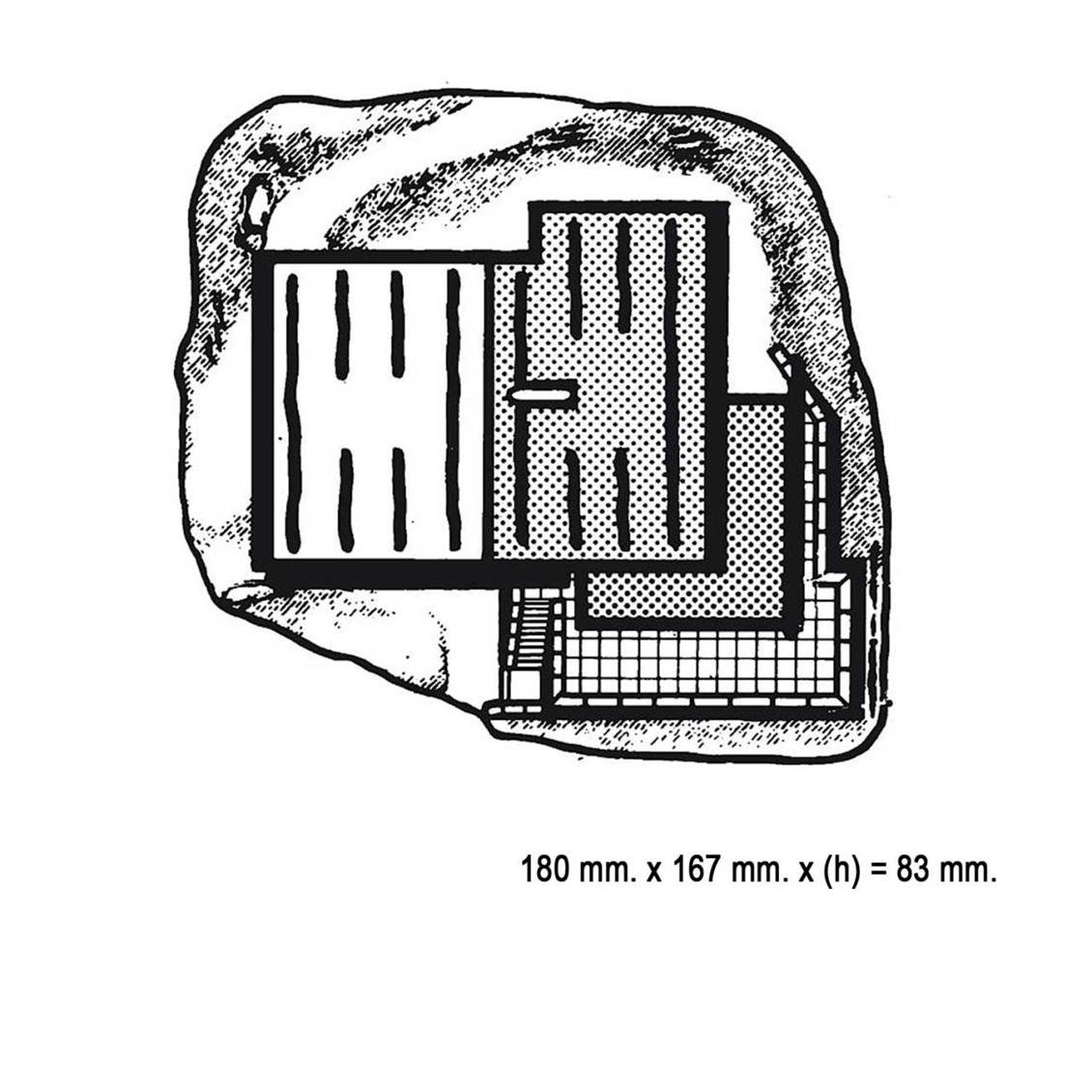 Faller 232230 1/160 Alplere Özgü Teraslı Dağ Evi Demonte Plastik Maketi