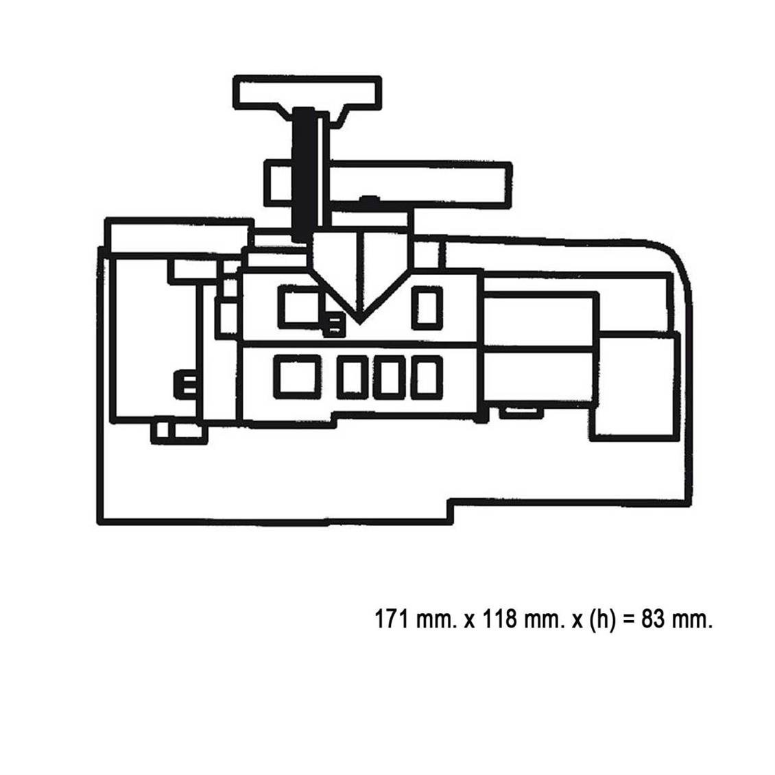 Faller 232255 1/160 Su Değirmeni, Motorsuz, Demonte Plastik Maketi