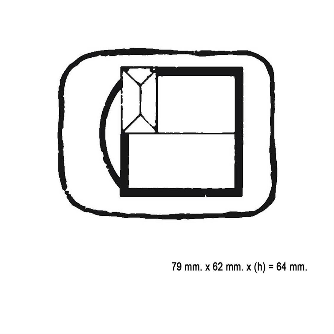 Faller 232263 1/160 Sils Maria Türbesi Demonte Plastik Maketi