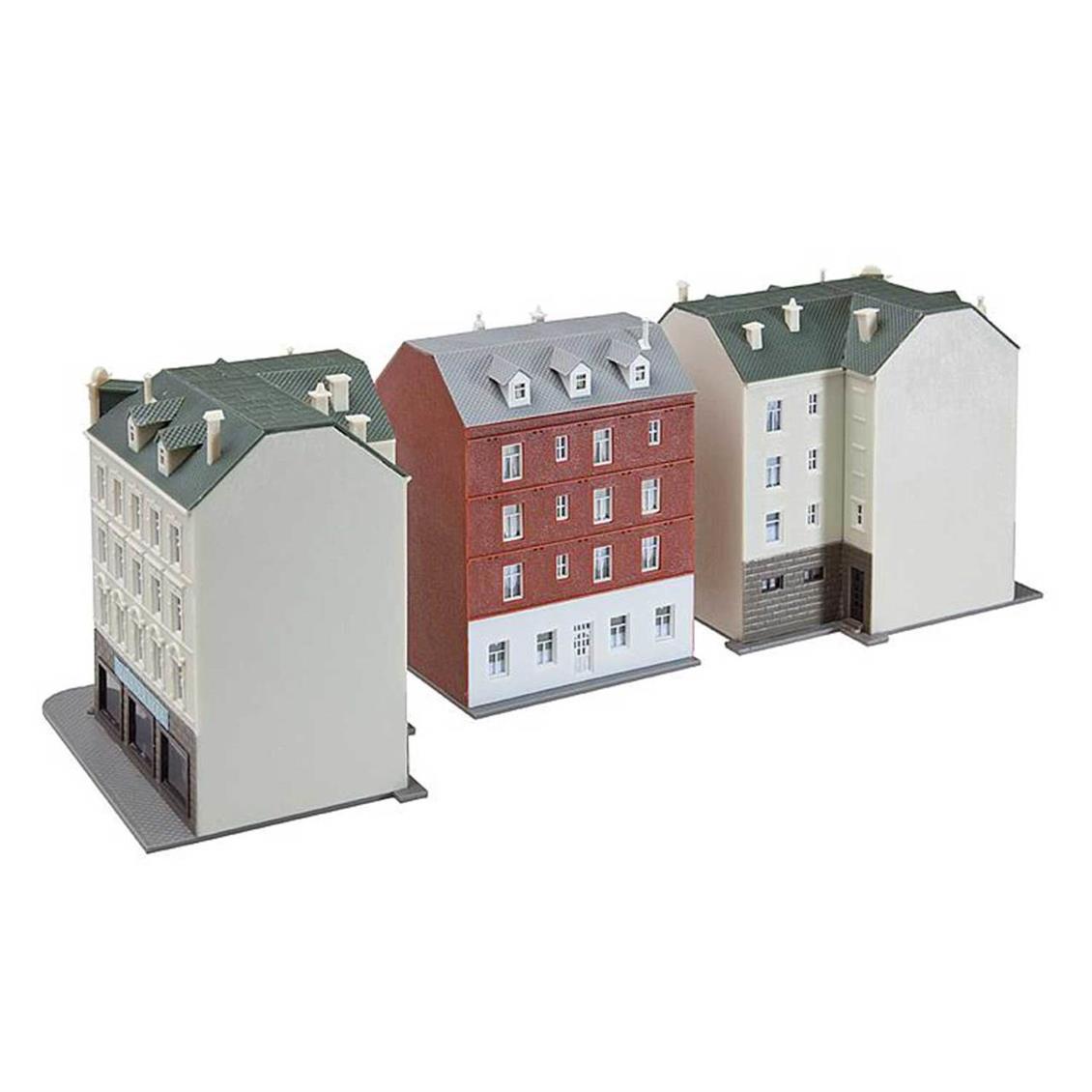 Faller 232266 1/160 Tek Cepheli Ve Bitisik Apartmanlar Demonte Plastik Maketi