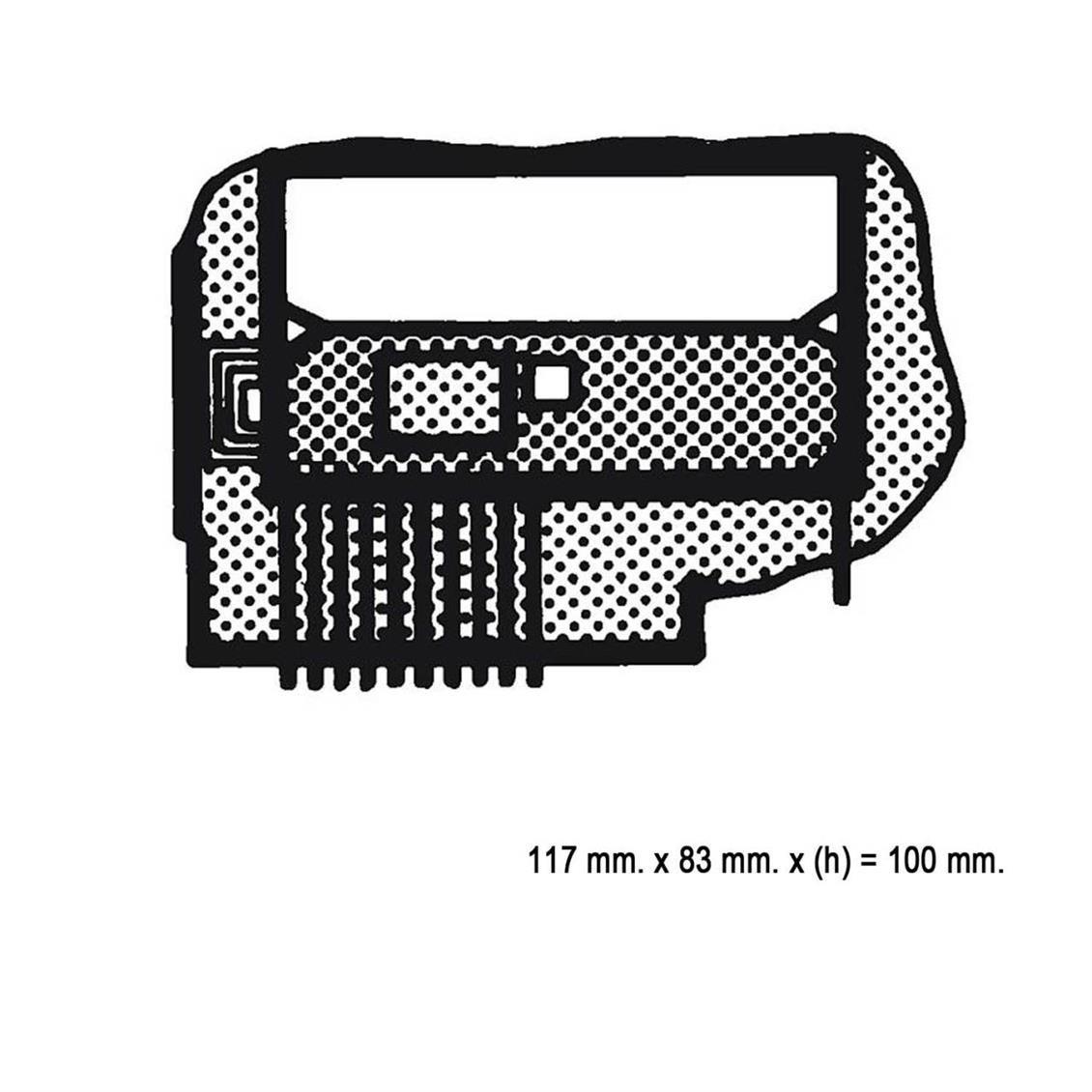 Faller 232282 1/160 Rotenburg Hoteli Demonte Plastik Maketi