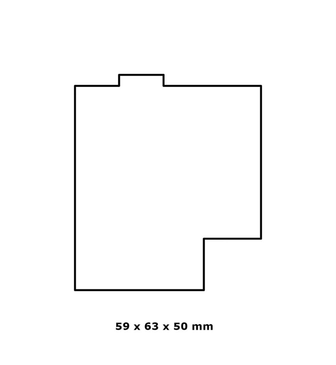 Faller 232322 1/160 Müstakil Sarı Renkli Ev Demonte Plastik Maketi
