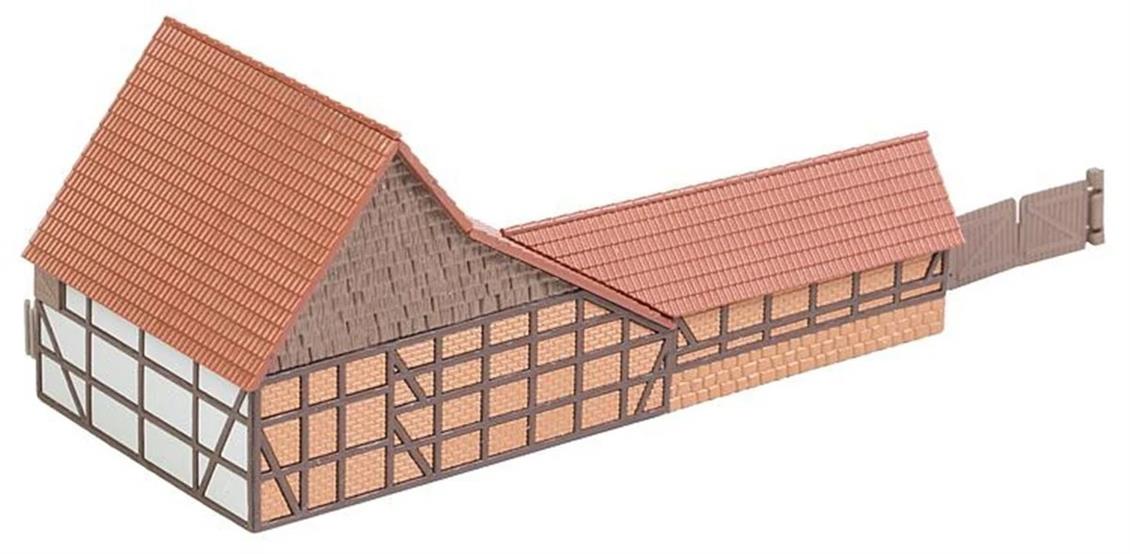 Faller 232371 1/160 Tarımsal Bina ve Aksesuarları Demonte Plastik Maketi