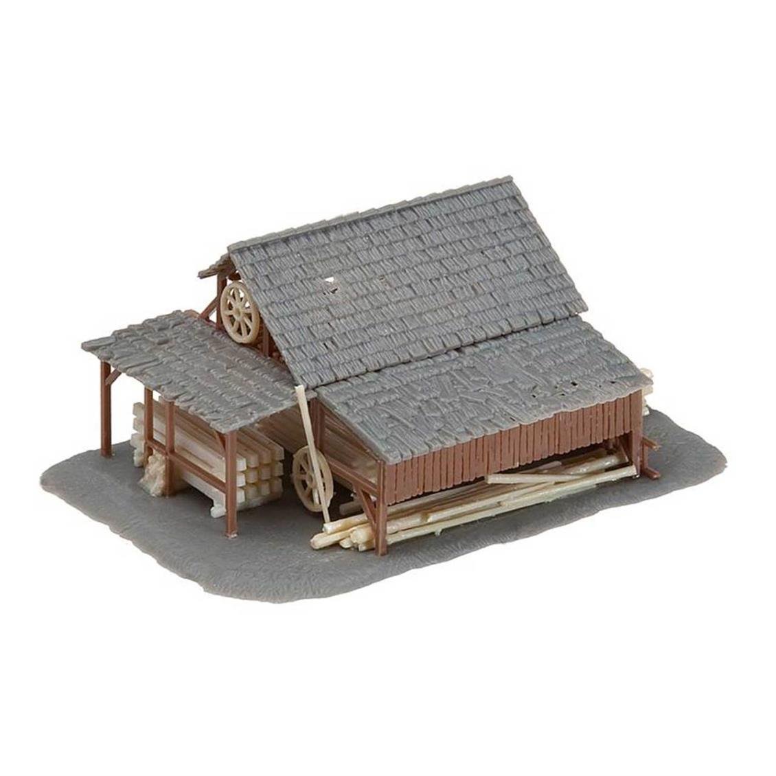 Faller 272530 1/160 Ormancı Sundurması Demonte Plastik Maketi