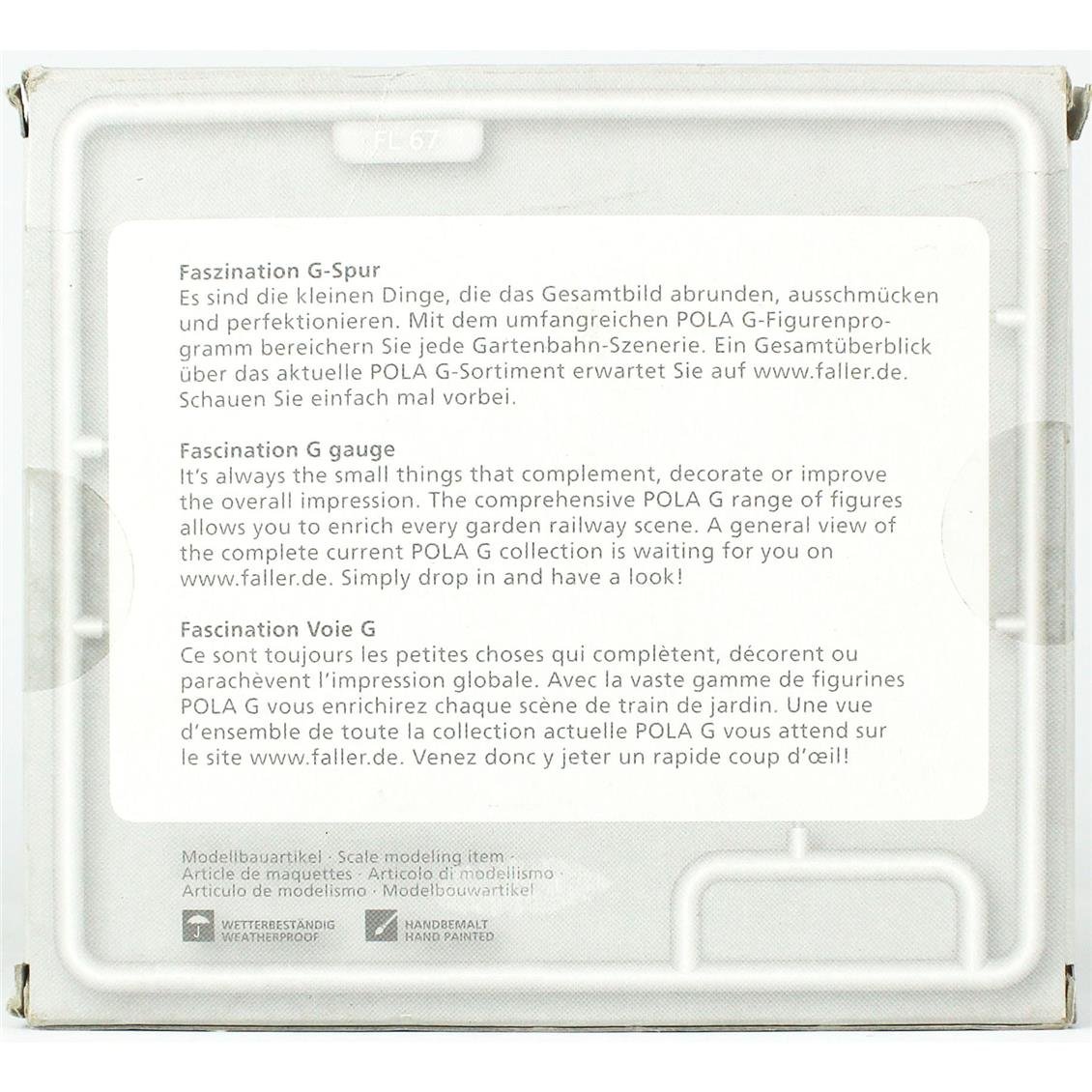 Faller 331950 1/22,5 Ölçek, Wagonda Oturan Yolcu Figürleri, 6 Adet