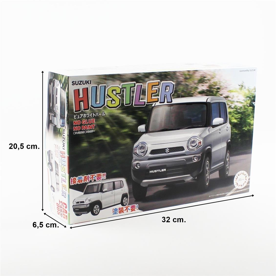 Fujimi C-NX-5 06605 1/24 Ölçek, Suzuki Hustler (Pure White Pearl), Otomobil Plastik Model Kiti