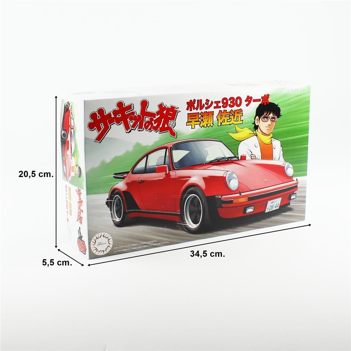 Fujimi CW-8 17129 1/24 Ölçek, Porche 930 Turbo Hayase Sakon, Otomobil Plastik Model Kiti
