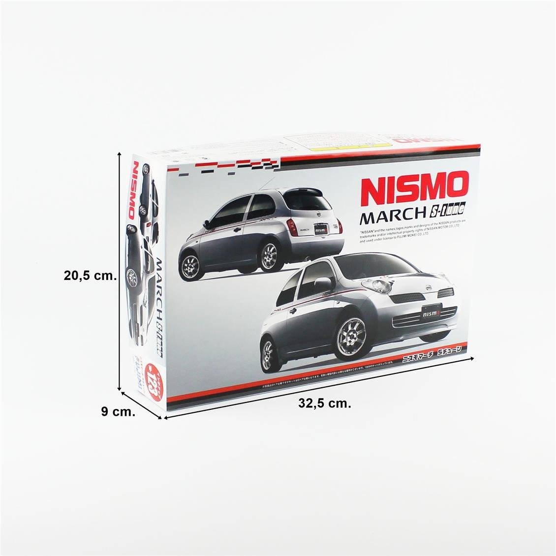 Fujimi ID-123 18889 1/24 Ölçek, Nissan Micra March NISMO S-tune, Otomobil Plastik Model Kiti