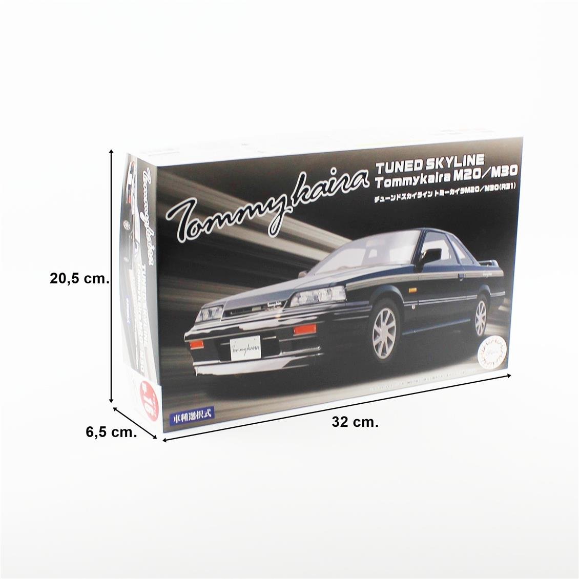 Fujimi ID-16 04703 1/24 Ölçek, Nissan Tuned Skyline Tommykaira M20/M30 (R31), Otomobil Plastik Model Kiti