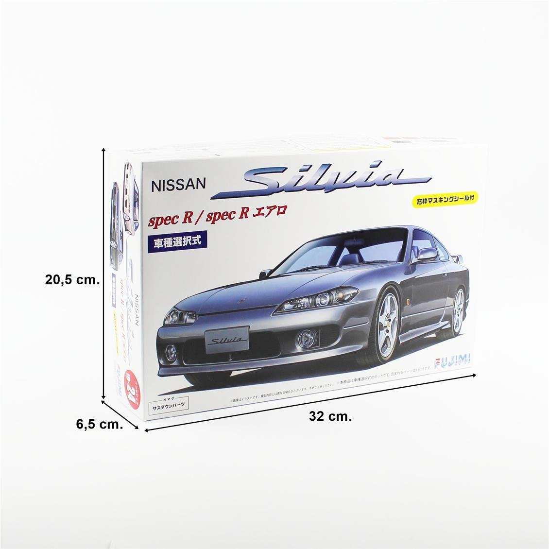 Fujimi ID-24 03935 1/24 Ölçek, Nissan S15 Silvia Spec R / Aero, Otomobil Plastik Model Kiti