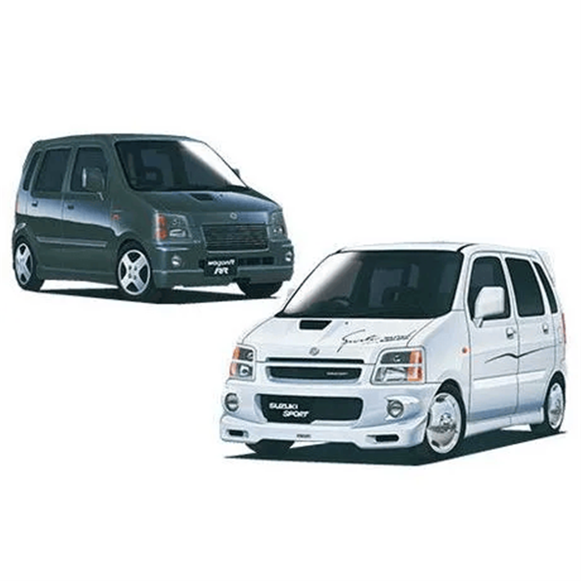 Fujimi ID-45 04713 1/24 Ölçek, Suzuki Wagon R RR/RR Sports, Otomobil Plastik Model Kiti