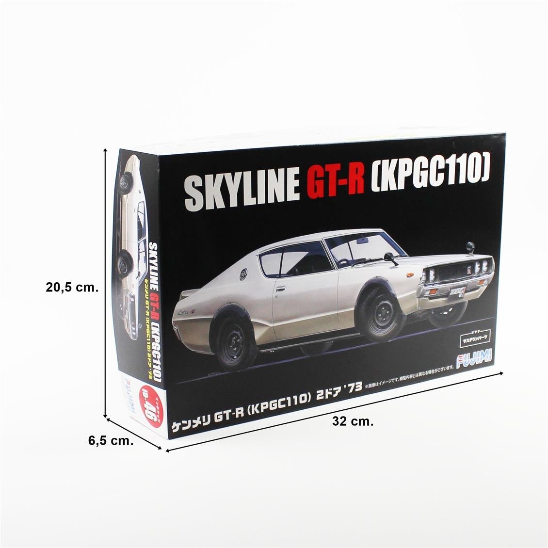 Fujimi ID-46 03926 1/24 Ölçek, Nissan KPGC110 Skyline GT-R 2-Door 1973, Otomobil Plastik Model Kiti