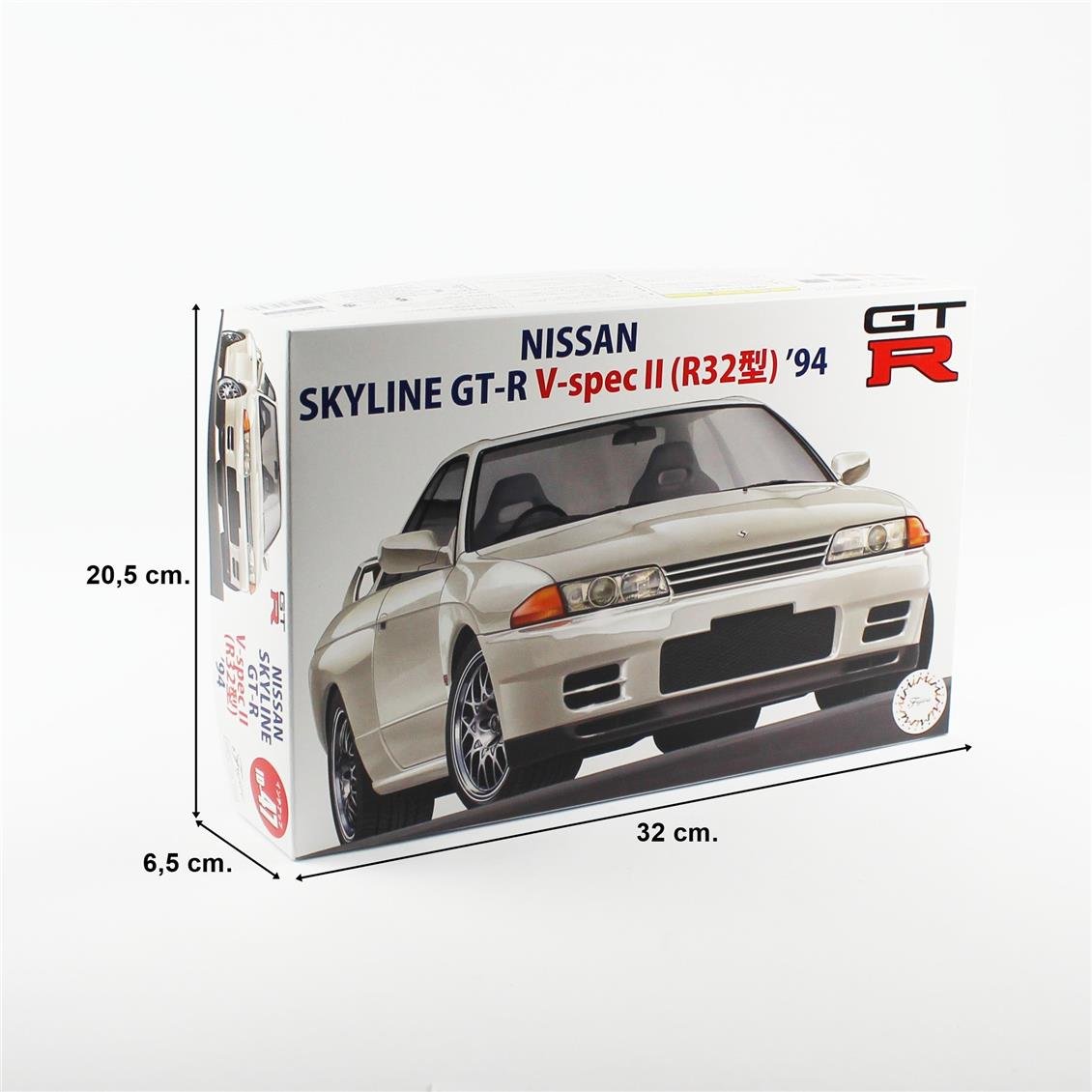 Fujimi ID-47 04657 1/24 Ölçek, Nissan R32 GT-R V-spec II 1994, Otomobil Plastik Model Kiti