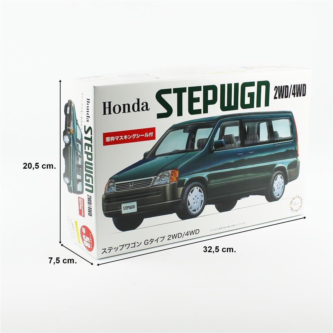 Fujimi ID-58 04704 1/24 Ölçek, Honda Step Wgn G-type '96 2WD/4WD, Minibüs Plastik Model Kiti