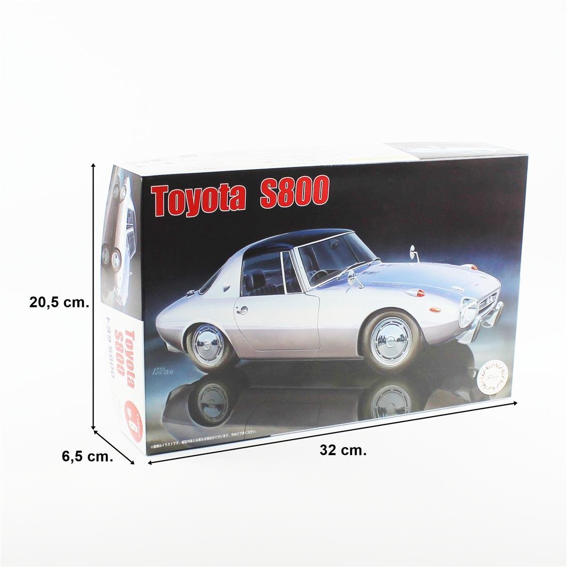 Fujimi ID-6 04725 1/24 Ölçek, Honda S800, Otomobil Plastik Model Kiti