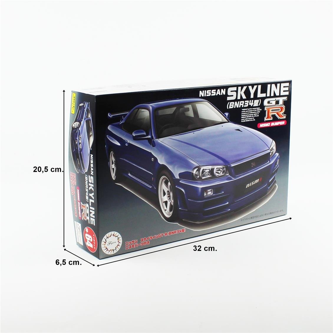 Fujimi ID-64 04660 1/24 Ölçek, Nissan Skyline R34GTR Nismo, Otomobil Plastik Model Kiti