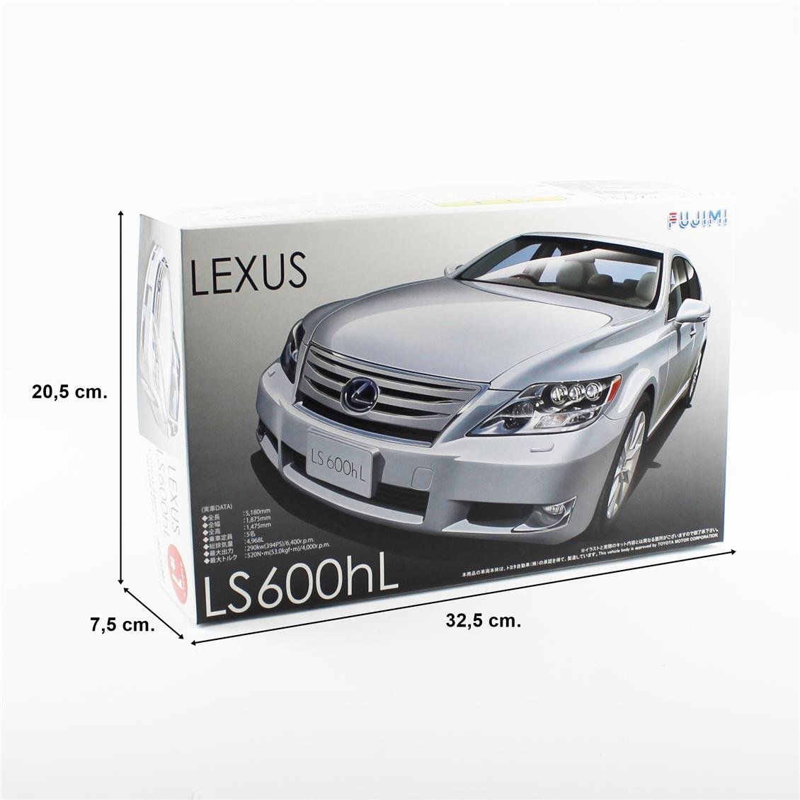 Fujimi ID-7 03879 1/24 Ölçek, Lexus LS600hL Hybird, Otomobil Plastik Model Kiti