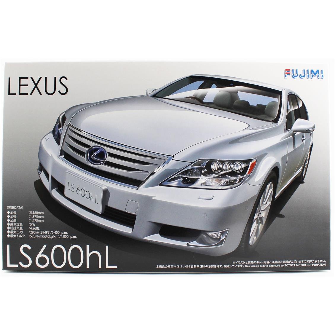 Fujimi ID-7 03879 1/24 Ölçek, Lexus LS600hL Hybird, Otomobil Plastik Model Kiti