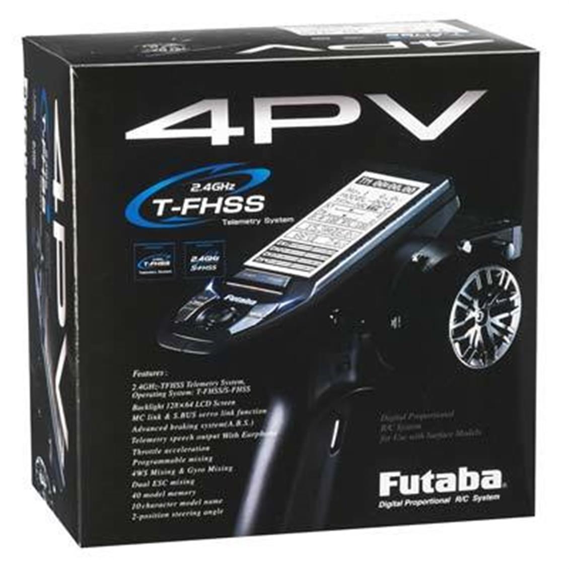 FUTABA 50031123 4PV Kumanda 4 Kanal 2,4Ghz S-FHSS