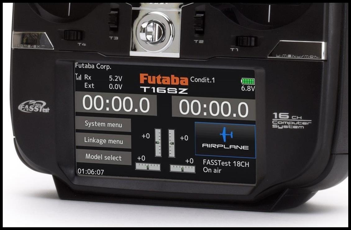 FUTABA 5003118 16SZ Kumanda 16 Kanal 2,4Ghz S-FHSS
