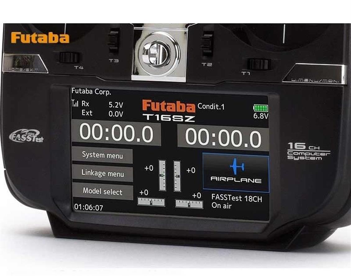 FUTABA 5003118 16SZ Kumanda 16 Kanal 2,4Ghz S-FHSS