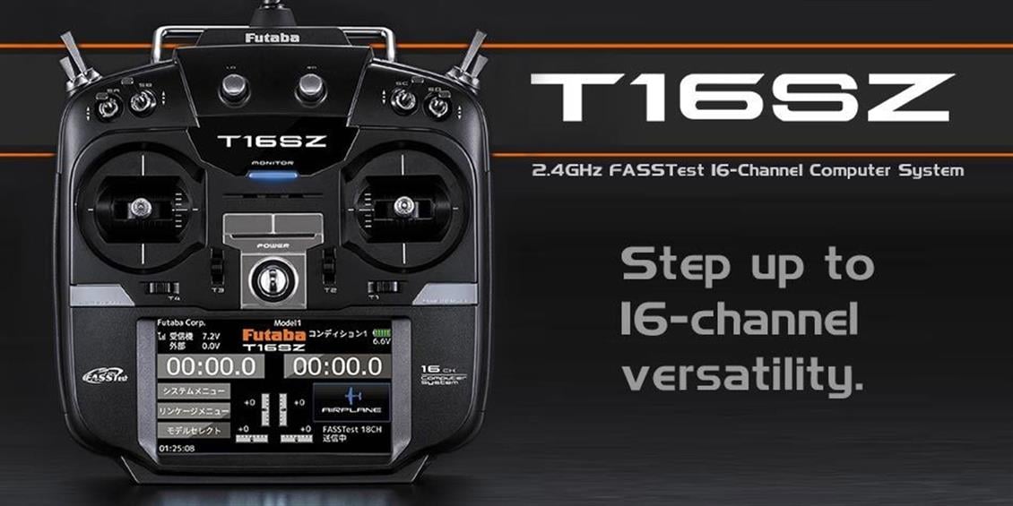 FUTABA 5003118 16SZ Kumanda 16 Kanal 2,4Ghz S-FHSS