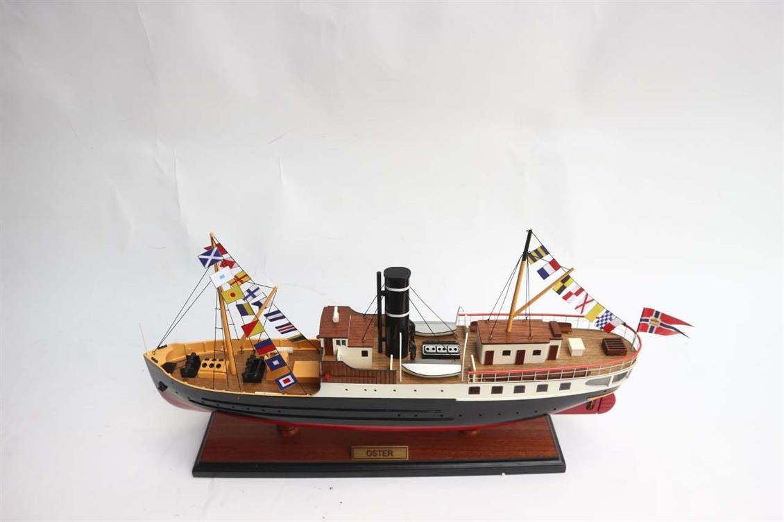 GIANHIEN CS0043P OSTER AHŞAP HAZIR YELKENLİ GEMİ MAKETİ