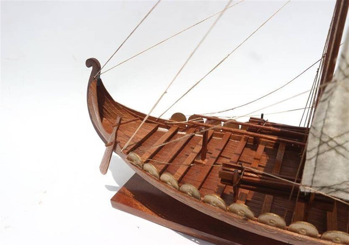 GIANHIEN FB0011W45 VIKING CLINKER HULL YELKENLİ GEMİ MAKETİ