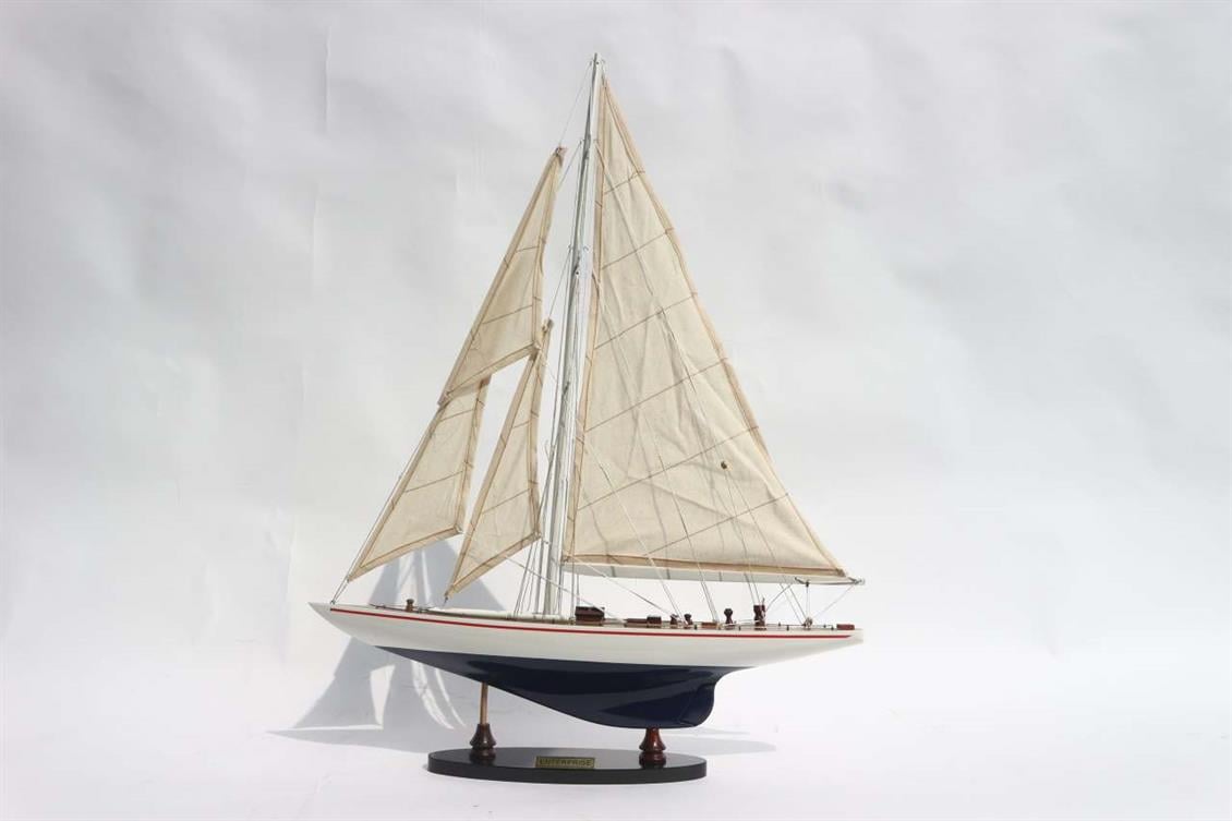 GIANHIEN YT0003P50 ENTERPRISE AHŞAP HAZIR YELKENLİ GEMİ MAKETİ