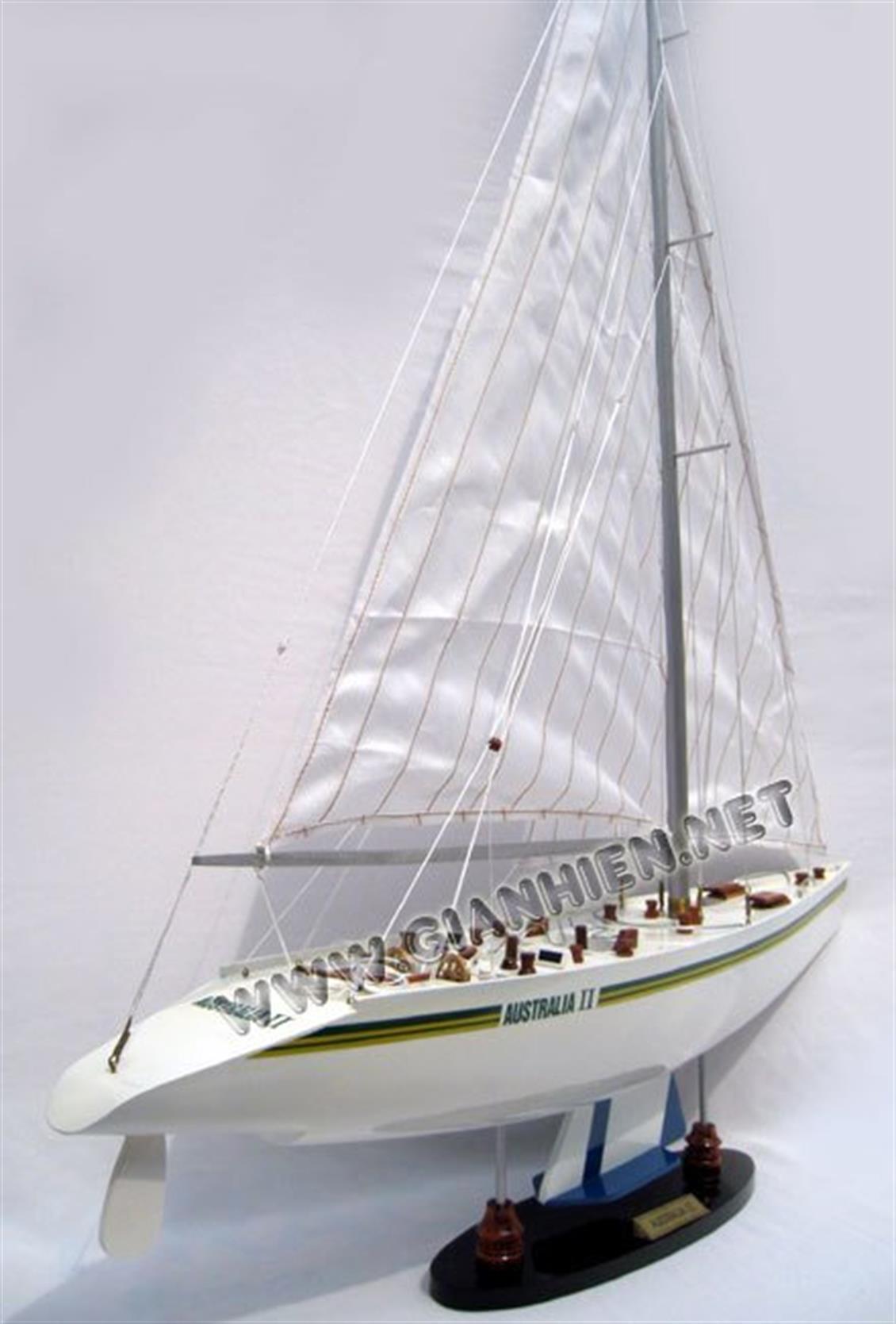 GIANHIEN YT0011P70 AUSTRALIA II AHŞAP HAZIR YELKENLİ GEMİ MAKETİ