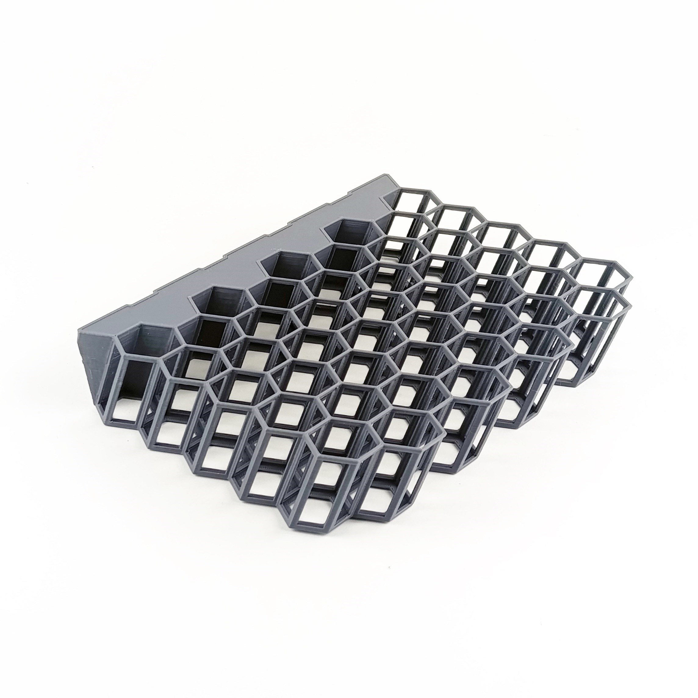 Gri Boya Standı, 45 Adet 17 ml. Boyalar İçin