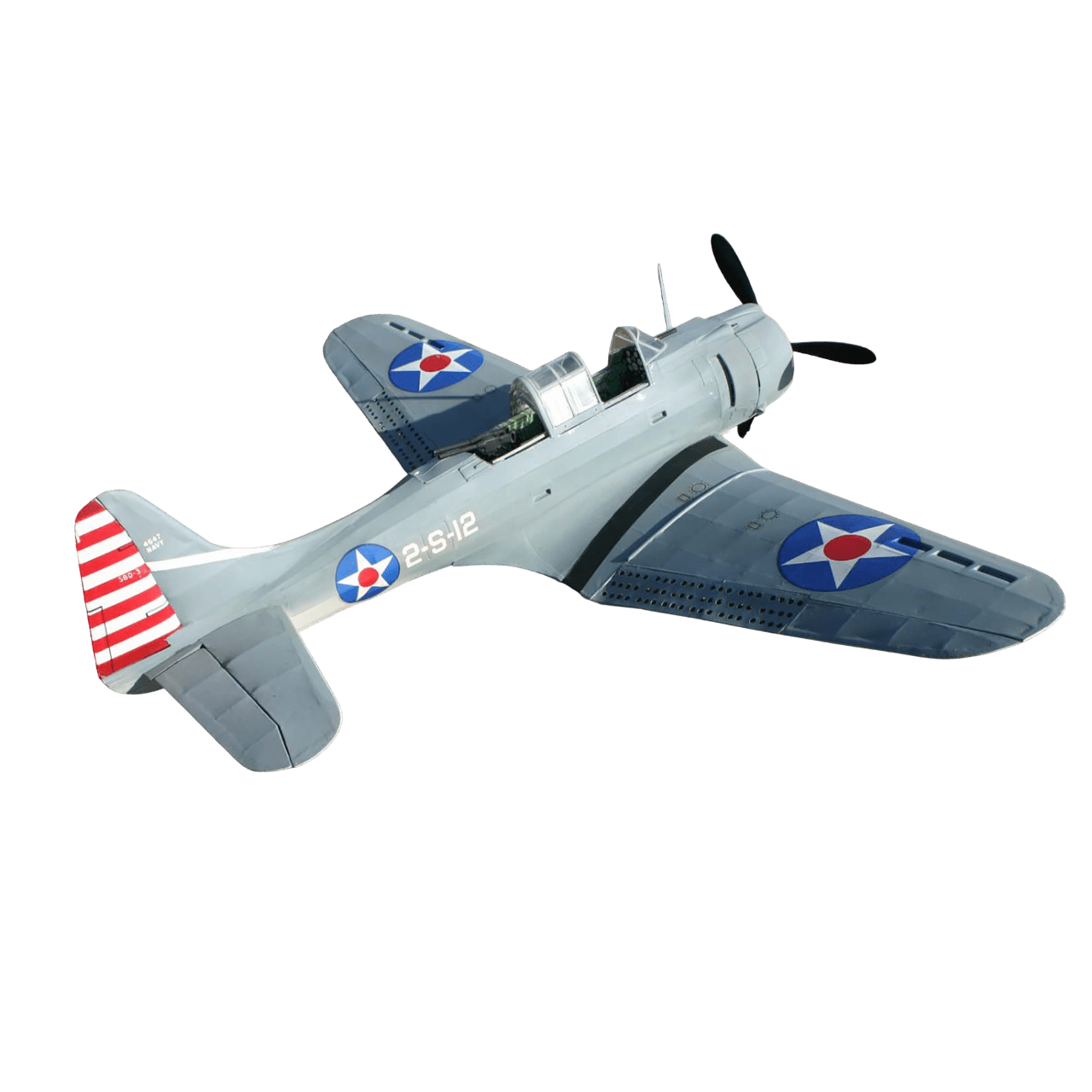 Guillow's 1003 1/16 Scale Dauntless 80cm Balsa Free Flight Model Kit