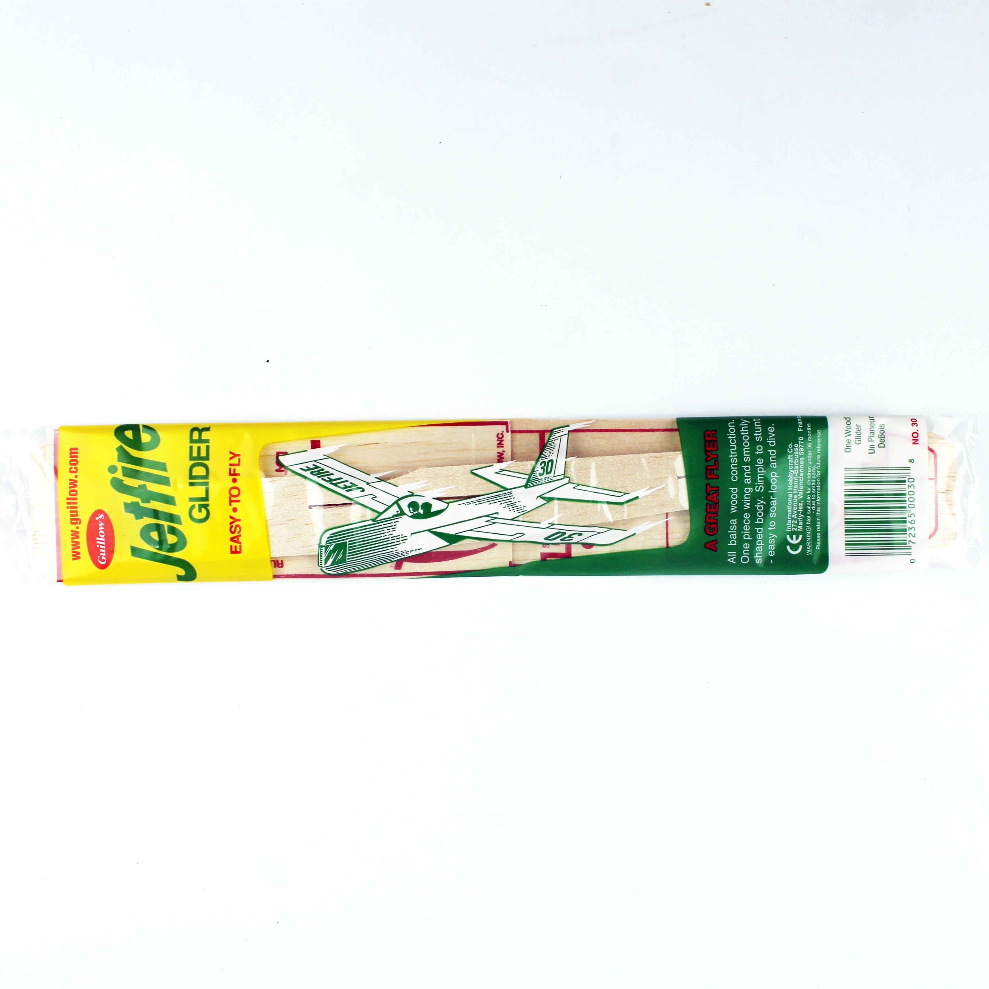 Guillow's 30 Jetfire, 30 cm. Glider, Balsa, Free Flight Model