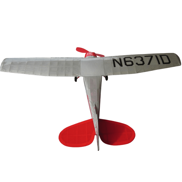 Guillow's 302 1/18 Scale Cessna 170, 60cm, Laser Cut, Balsa, Free Flight Model Kit