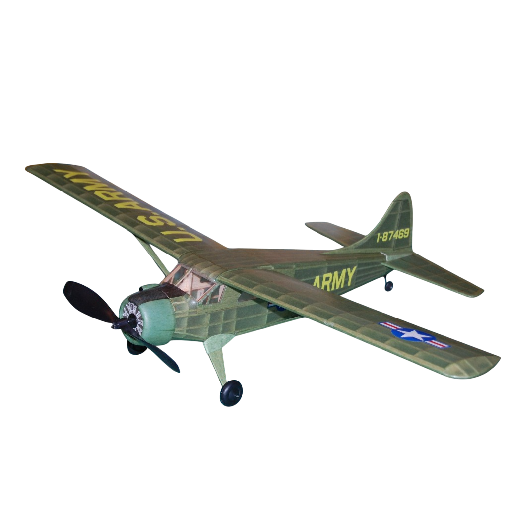 Guillow's 305 1/24 Ölçek, DHC-2 Beaver, 60cm, Laser Kesim, Balsa, Serbest Uçuş Model Kiti