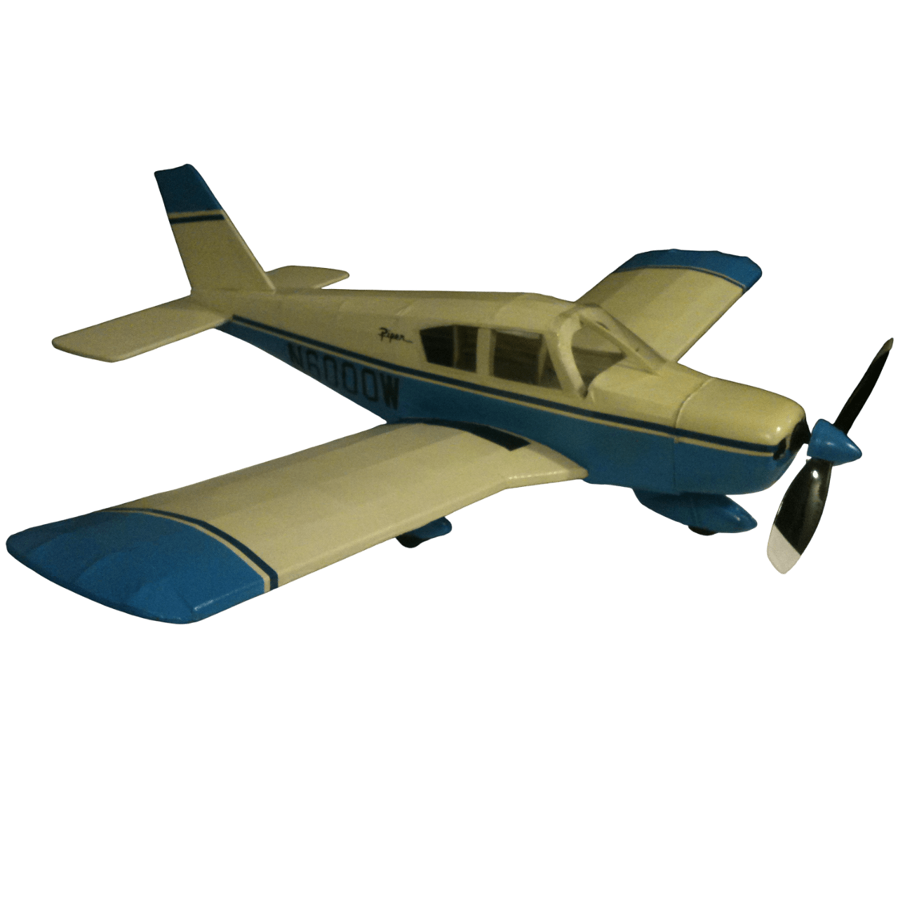 Guillow's 307 1/20 Ölçek, Cherokee, 50cm, Laser Kesim, Balsa, Serbest Uçuş Model Kiti