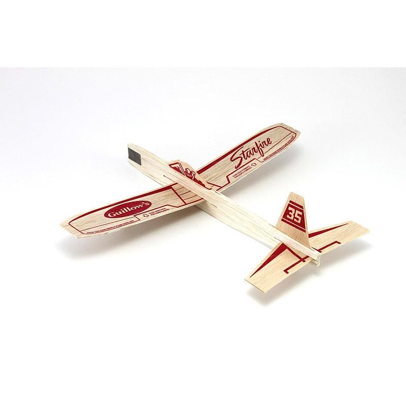 Guillow's 35 Starfire, 30 cm. Glider, Balsa, Free Flight Model