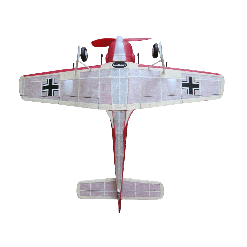 Guillow's 406 1/16 Ölçek, Focke-Wulf, 65cm, Laser Kesim, Balsa, Serbest Uçuş Model Kiti