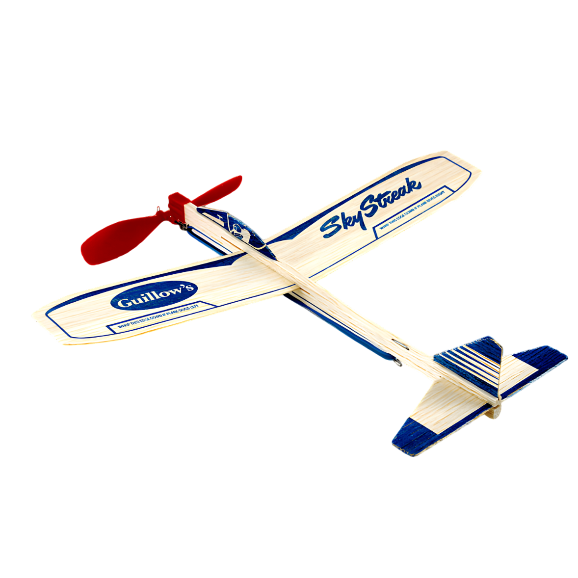 Guillow's 50 Sky Streak, 30 cm. Rubber-powered, Balsa, Free Flight Model