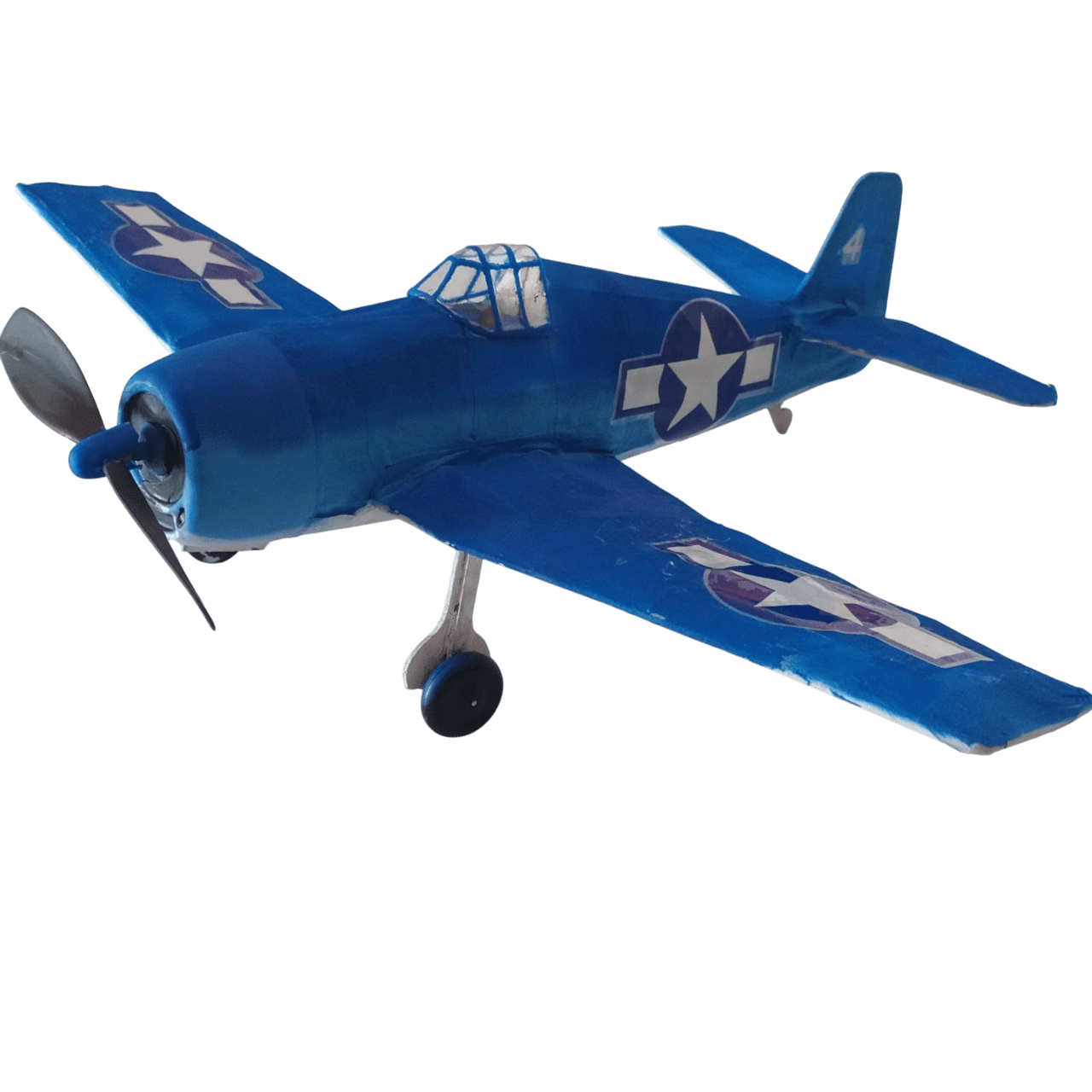 Guillow's 503 1/30 Ölçek, Hellcat, 42cm, Laser Kesim, Balsa, Serbest Uçuş Model Kiti